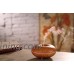 Accuni® Binglinghua 100ml Round Mist Humidifier Ultrasonic Aroma Essential Oil Diffuser for Office Home Bedroom Living Room Study Yoga Spa (Light) - B06XFYRR4F